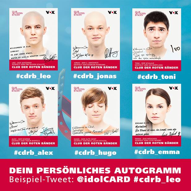 idolCard Kampagne mit VoxSerie der Roten Bänder“ erfolgreich zu